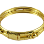 Gold Designer Bangle