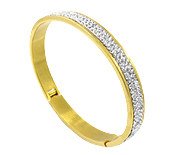 Gold & Diamond-Studded Bracelet