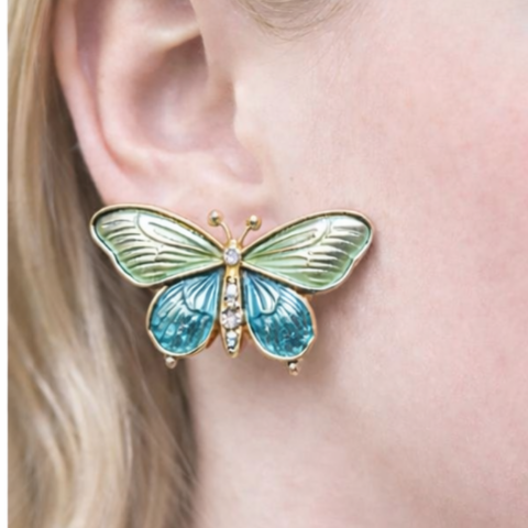 Royal Wing Butterfly Earrings