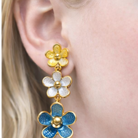 Spring Blossom Trio Earrings